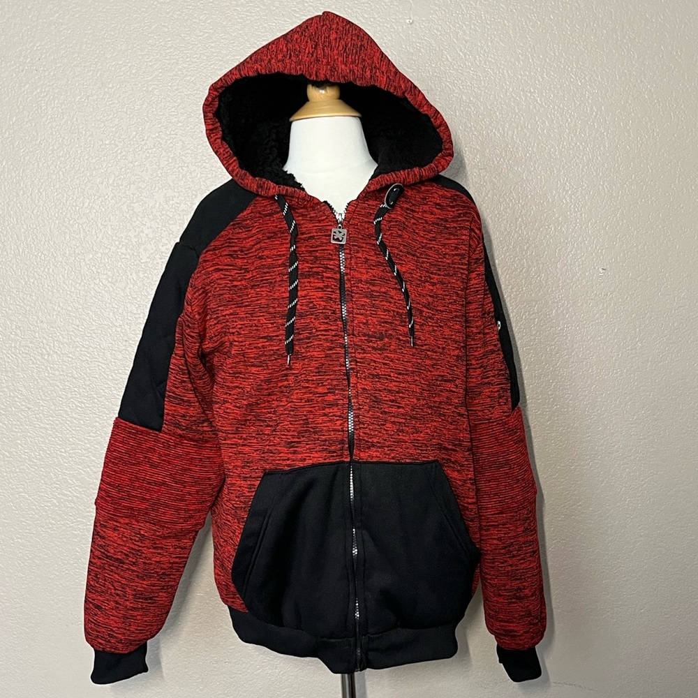 BLUE GEAR SHERPA HOODED WINTER JACKET